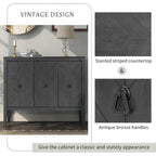 37 Vintage Style Kitchen Accent Buffet Sideboard Cabinet