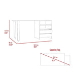 Writing Desk for Office,Living Room ,Apartment, Light Gray