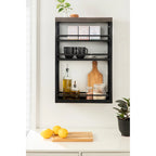 Kate and Laurel Piazza Storage Cart - 18x7x30