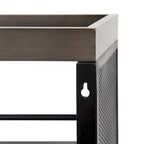 Kate and Laurel Piazza Storage Cart - 18x7x30