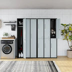 Steel School Locker with Key and 3 Doors