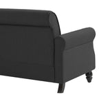 Modern 73 Nailhead Trim Loveseat Sofa