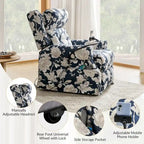 Traditional-Style Electric Lift Recliner (with Massage, Heating, and Manually Adjustable Headrest)