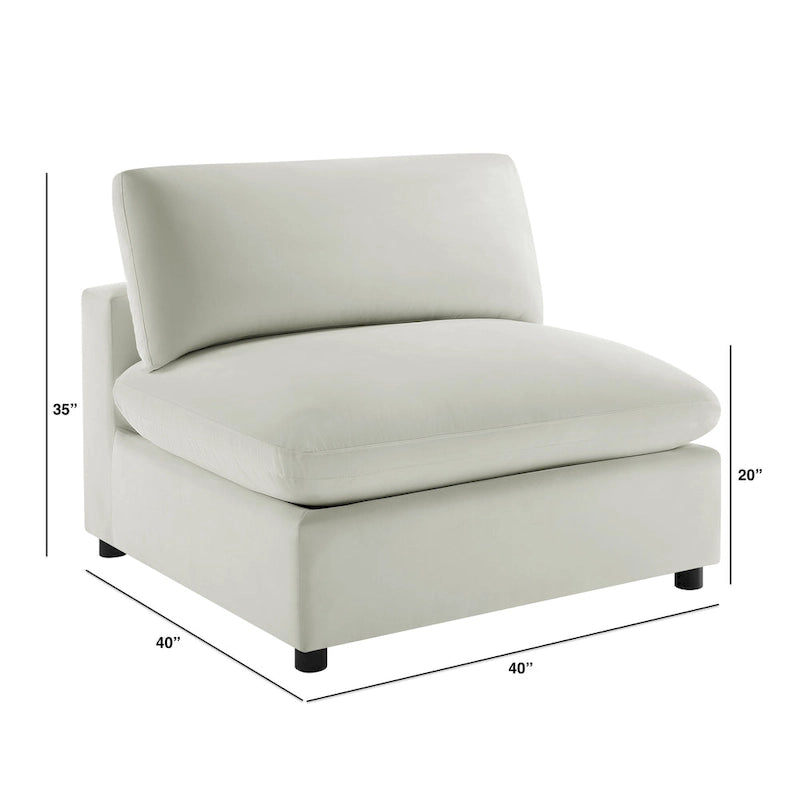 Armless Leisure Chair
