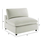 Armless Leisure Chair