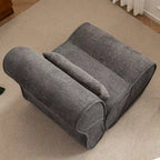 Soft Pellet Velvet Recliner, Comfortable Lounge Chair with Waist Pack Padding, Ideal for Living Room, Bedroom or Office