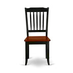 East West Furniture Kitchen Table Set Includes a Square Dining Table with Butterfly Leaf and Dining Chairs (Pieces Options)