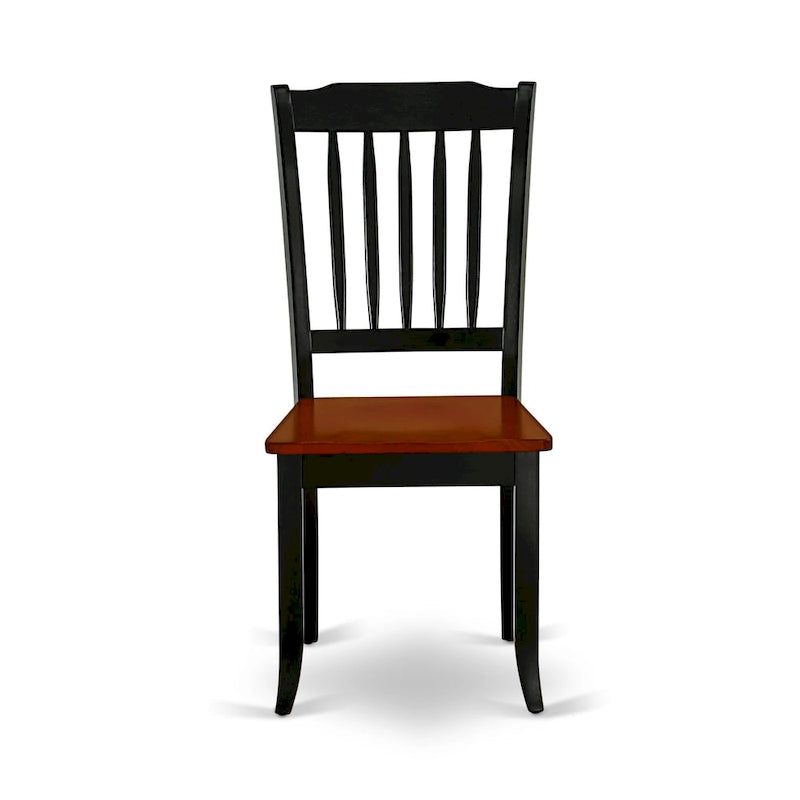 East West Furniture Kitchen Table Set Includes a Square Dining Table with Butterfly Leaf and Dining Chairs (Pieces Options)