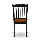East West Furniture Kitchen Table Set Includes a Square Dining Table with Butterfly Leaf and Dining Chairs (Pieces Options)