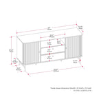 Riko Curved Sideboard Buffet
