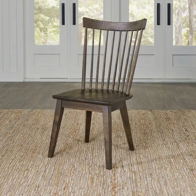 Midland Falls Rustic Brown 6 Piece Rectangular Table Set