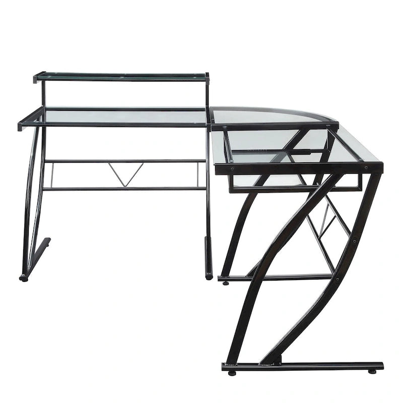 Constellation L Shaped Home Office Gaming Editing Desk