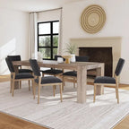 Classic Home Phillip Upholstered Dining Chair (Set of 2)