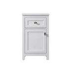 Indigo Home 18 Inch Bathroom Storage Freedstanding Cabinet