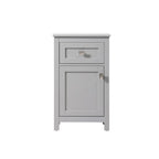 Indigo Home 18 Inch Bathroom Storage Freedstanding Cabinet