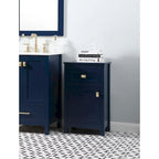 Indigo Home 18 Inch Bathroom Storage Freedstanding Cabinet