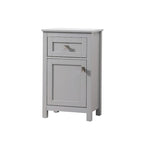 Indigo Home 18 Inch Bathroom Storage Freedstanding Cabinet