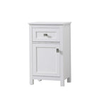 Indigo Home 18 Inch Bathroom Storage Freedstanding Cabinet