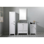Indigo Home 18 Inch Bathroom Storage Freedstanding Cabinet
