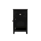 Indigo Home 18 Inch Bathroom Storage Freedstanding Cabinet
