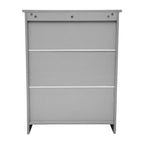 Modern Bathroom Storage Cabinet with Magnetic Close Doors and Shelves