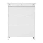Modern Bathroom Storage Cabinet with Magnetic Close Doors and Shelves