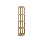 Original Square Teak Bath Rack