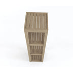 Original Square Teak Bath Rack