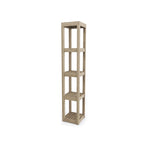 Original Square Teak Bath Rack