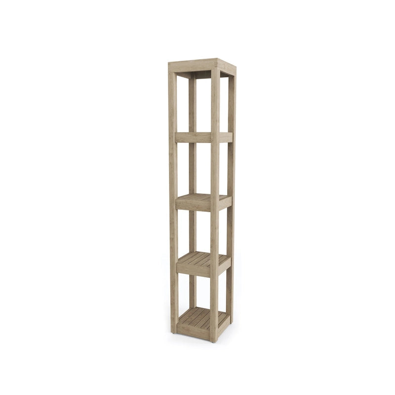 Original Square Teak Bath Rack