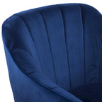Polyester Living Room Accent Chair — Black, Blue, or Yellow