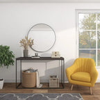 Polyester Living Room Accent Chair — Black, Blue, or Yellow