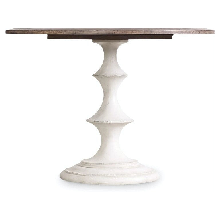 Hooker Furniture Brynlee 42 Round Shabby Chic Farmhouse Dining Table