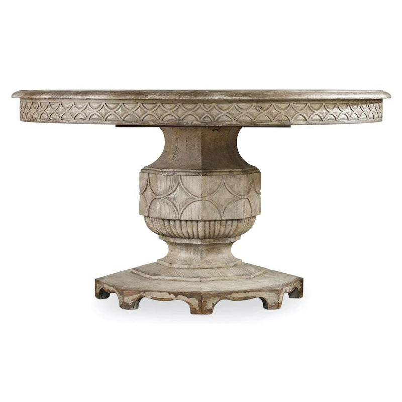 Hooker Furniture Chatelet 54 Round Vintage Luxury Farmhouse Dining