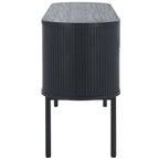 SAFAVIEH Home Shaelynn 4 Door Sideboard/Media Stand - 71Wx18Dx32H