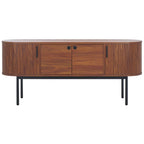 SAFAVIEH Home Shaelynn 4 Door Sideboard/Media Stand - 71Wx18Dx32H