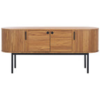 SAFAVIEH Home Shaelynn 4 Door Sideboard/Media Stand - 71Wx18Dx32H
