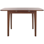 SAFAVIEH Couture Jeanick Extendable Dining Table - 50 W x 50 D x 30 H - 50Wx50Dx30H
